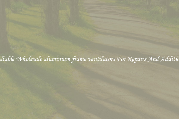 Reliable Wholesale aluminium frame ventilators For Repairs And Additions