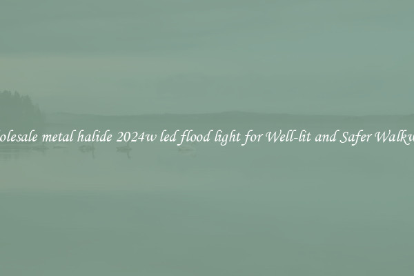 Wholesale metal halide 2024w led flood light for Well-lit and Safer Walkways