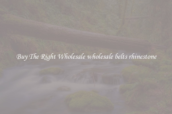 Buy The Right Wholesale wholesale belts rhinestone